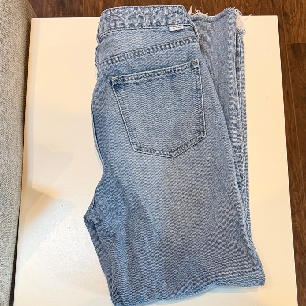 Pac Sun Classic Blue Denim Black mom jeans